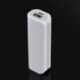 Lila 2600mAh USB hordozható külső tartalék akkumulátor töltő Power Bank a mobiltelefon