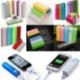 Rózsaszín 1 * 2600mAh hordozható USB külső tartalék akkumulátor töltő Power Bank a mobiltelefon