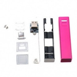 Rose Pink 4 * 2600mAh hordozható USB külső tartalék akkumulátor töltő Power Bank a mobiltelefon