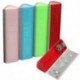Rose Pink 4 * 2600mAh hordozható USB külső tartalék akkumulátor töltő Power Bank a mobiltelefon