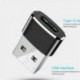 fehér Mini USB 3.0 (A-típusú) Férfi USB3.1 (C-típusú) női átalakító adapter csatlakozó