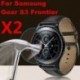 Samsung Gear S3 Frontier 2db 9H valódi edzett üveg képernyővédő fólia