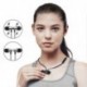 Ezüst Bluetooth 4.2 sztereó fülhallgató fülhallgató mágneses vezeték nélküli fülhallgató fülhallgató