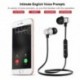 Ezüst Bluetooth 4.2 sztereó fülhallgató fülhallgató mágneses vezeték nélküli fülhallgató fülhallgató