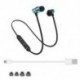 * 4 Fekete Vezeték nélküli Bluetooth 4.2 fülhallgató fülhallgató fülhallgató fülhallgató fülhallgató