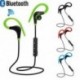 Kék Vezeték nélküli Bluetooth fülhallgató sztereó fejhallgató sport fülhallgató iPhone Samsung