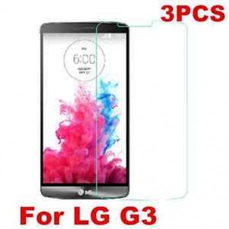 LG G3 D855 3PCS Ultra Clear LCD HD képernyővédő fólia bőrvédő őr
