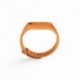 Sárga Eredeti csuklópánt w / fém csat csere Xiaomi Mi Band 2 karkötő
