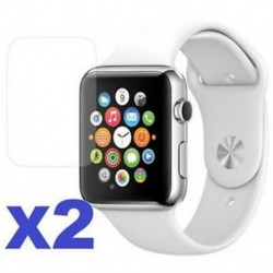 2-PACK edzett üveg tiszta képernyővédő készülék az Apple Watchhez (3. sorozat) 38mm