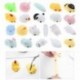 * 24 Soft Mochi Animal Squishy Gyógyító Squeeze Fun Gyerek Játék Ajándék Stressz Relevever Decor