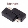 90 fokos bal és jobb szögű Micro USB B férfi és női csatlakozó adapter töltő ÚJ