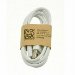 Fehér Micro USB adatkábel kábel szinkron töltő Samsung Galaxy S2 S3 S4 újra