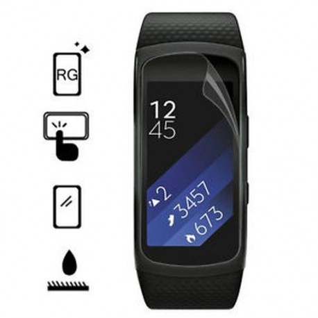 A Samsung Gear Fit2 intelligens karkötő zenekar TPU vakolatvédő filmvédő fólia