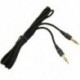 3M 3,5 mm-es AUX kiegészítő kiegészítő férfi férfi-férfi sztereó audiokábel MP3 autó PC-hez