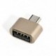 Arany Micro USB 2.0 női USB-hez 3.1 C típusú férfi átalakító USB-C OTG adapter Új