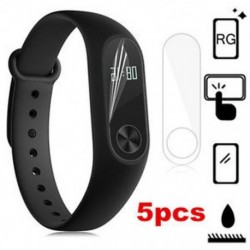 A Xiaomi Mi Band 2 Smartband 5db Anti-Scratch TPU képernyővédő fedőfólia