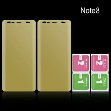 Samsung Galaxy Note 8 esetén 2 db HYDROGEL AQUA FLEX üvegszűrő Samsung S8 S9 Plus Megjegyzéshez