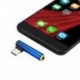 Fekete 1 db C-típusú 3,5 mm-es jack fülhallgató kábel USB C fejhallgató Audio 90 ° -os adapter