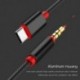 Arany C-típusú 3,5 mm-es audio Aux-kábel, 3,5 mm-es alumínium férfi USB-C 3,5 mm-es sztereó sztereó