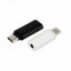 Metal-Fekete C-típusú 3,5 mm-es jack fülhallgató USB C fejhallgató audioadapter Új