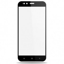 Fekete A Xiaomi Mi A1 MiA1 védett edzett üveg 3D teljes fedőképernyős védő