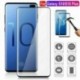 Samsung Galaxy S10 számára (Unlock ... 6D HD igazi edzett üveg képernyővédő fólia Samsung Galaxy S10 / S10E / S10