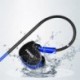 Piros Vízálló fülhallgatók fülfülkékben HIFI Sport fejhallgató Bass fejhallgató   mikrofon