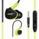 Piros Vízálló fülhallgatók fülfülkékben HIFI Sport fejhallgató Bass fejhallgató   mikrofon