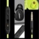 Zöld Vízálló fülhallgatók fülfülkékben HIFI Sport fejhallgató Bass fejhallgató   mikrofon
