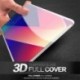 Fekete LG V30 Full Cover képernyővédő 3D-s hajlított 9H üvegtemperált film JP