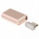 Ezüst Mágneses adapter Micro USB töltő kábel adat töltő Android Samsung ÚJ