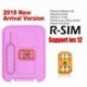 1db R-SIM 12 4G rsim Nano feloldó kártya ISO 12.2 10.x iPhoneX / 8 / 8p / 7 / 7p / 6s / 6sp / 6p