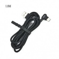 1,8 Jobb szög 90 ° USB 3.0 és USB C 3.1 Gyors töltőkábel C típusú adatszinkronizáló kábel