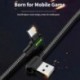 1,8 Jobb szög 90 ° USB 3.0 és USB C 3.1 Gyors töltőkábel C típusú adatszinkronizáló kábel