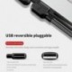 1,8 Jobb szög 90 ° USB 3.0 és USB C 3.1 Gyors töltőkábel C típusú adatszinkronizáló kábel