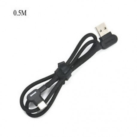 0.5m USB 3.0 - USB C 3.1 Jobb szög 90 ° C gyors töltő kábel C típusú adatszinkron kábel