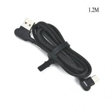 1.2m USB 3.0 - USB C 3.1 Jobb szög 90 ° C gyors töltő kábel C típusú adatszinkron kábel