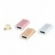 Rózsa arany ÚJ Mágneses adapter Micro USB töltő kábel adat töltő Android Samsunghoz