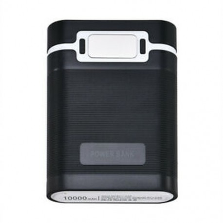 * 2 Black 4 Slot 5V 2A USB 4X 18650 Power Bank tok készlet töltő DIY doboz mobiltelefonhoz