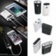 * 2 Black 4 Slot 5V 2A USB 4X 18650 Power Bank tok készlet töltő DIY doboz mobiltelefonhoz