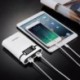 * 2 Black 4 Slot 5V 2A USB 4X 18650 Power Bank tok készlet töltő DIY doboz mobiltelefonhoz