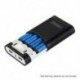 * 2 Black 4 Slot 5V 2A USB 4X 18650 Power Bank tok készlet töltő DIY doboz mobiltelefonhoz