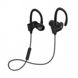 Fekete Vezeték nélküli Bluetooth Headset Sport sztereó fülhallgató fejhallgató Samsung iPhone készülékhez