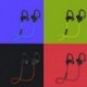 Fekete Vezeték nélküli Bluetooth Headset Sport sztereó fülhallgató fejhallgató Samsung iPhone készülékhez
