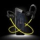 Fekete Vezeték nélküli Bluetooth Headset Sport sztereó fülhallgató fejhallgató Samsung iPhone készülékhez