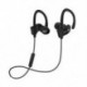 Fekete Vezeték nélküli Bluetooth Headset Sport sztereó fülhallgató fejhallgató Samsung iPhone készülékhez