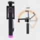 Kék Kézi vezetékes Selfie Stick meghosszabbítható monopod zárszerkezet okos telefonhoz