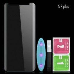 Samsung Galaxy S8 Plus készülékhez Samsung Galaxy S8 S9 edzett üveg 3D íves Nano folyadék képernyővédő