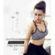 Ezüst HIFI Super Bass Headset Sport fejhallgató vezeték nélküli Bluetooth fülhallgató Hot