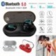* 8 Fehér (Bluetooth 4.2) Vezeték nélküli Bluetooth fejhallgató TWS Mini fejhallgató fülhallgató fülhallgató a
